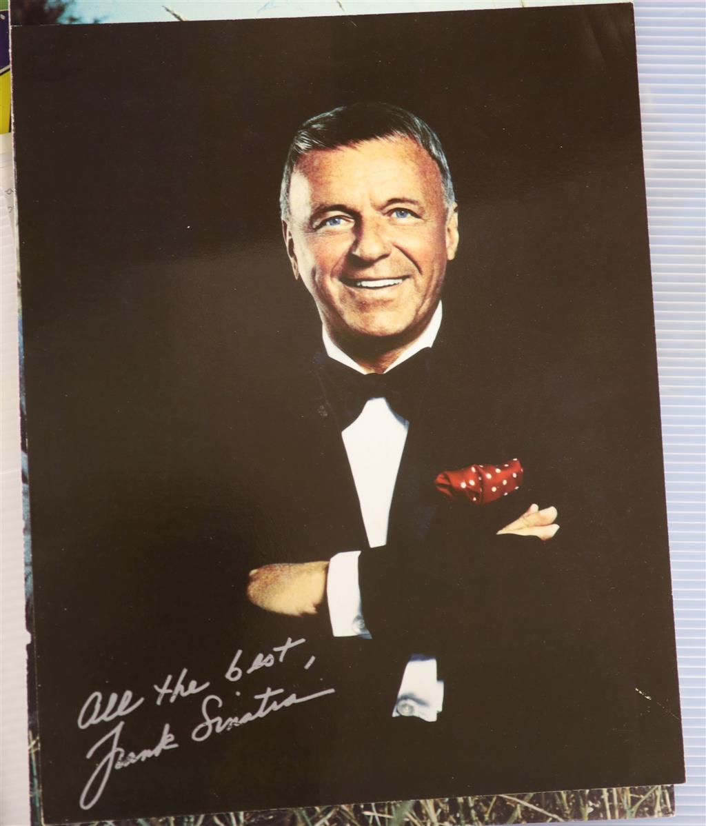 Assorted autographs, brochures etc.